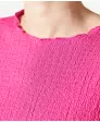T-Shirt aus Crêpestoff