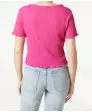 T-Shirt aus Crêpestoff