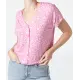 T-Shirt mit Fledermausärmeln