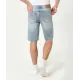 Jeans-Shorts mit Waschungseffekten