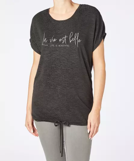 T-Shirt mit Tunnelzug