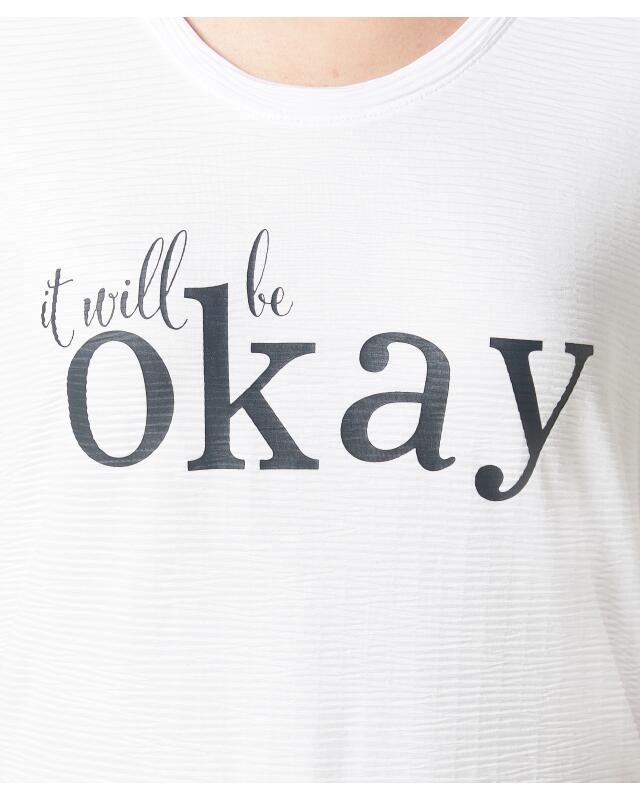 تيشيرت بحبل تضييق للنساء، أبيض (KiK T-Shirt mit Tunnelzug (weiß)) — KiK, منتج ألماني أصلي في المغرب