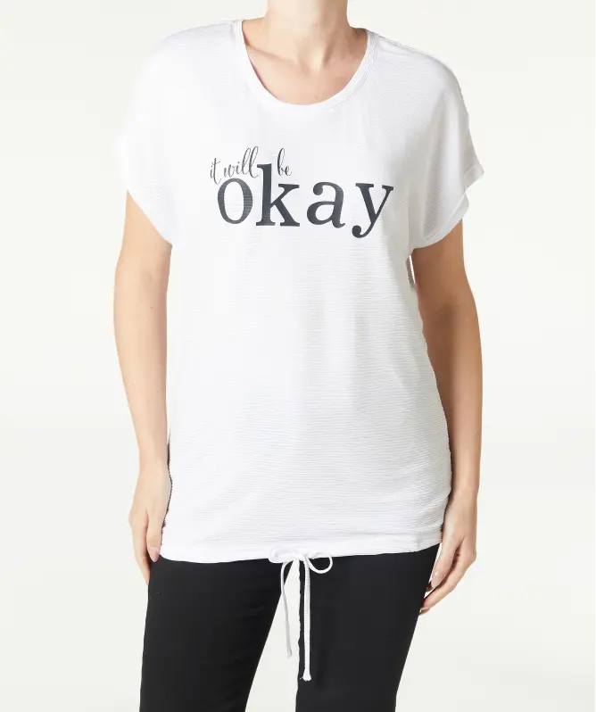T-Shirt mit Tunnelzug