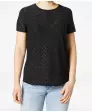 T-Shirt mit Lochmuster