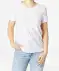 T-Shirt mit Lochmuster weiß