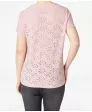T-Shirt mit Lochmuster
