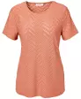 T-Shirt mit Lochmuster