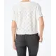 T-Shirt mit Lochmuster