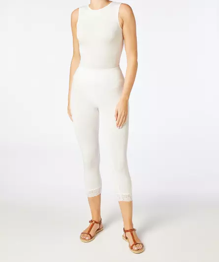 Leggings mit Spitze