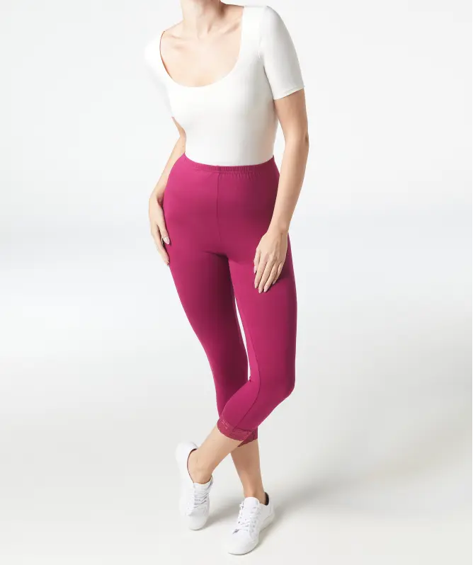 Leggings mit Spitze