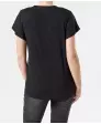 T-Shirt mit Spitzeneinsatz
