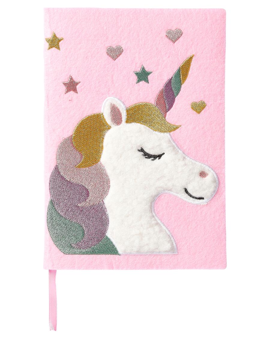 Notizbuch Einhorn pink