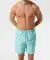 Strand shorts lichtblauw