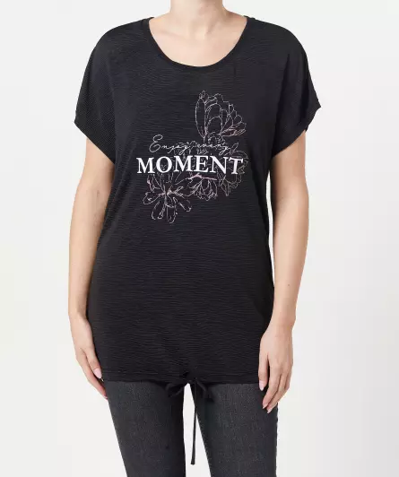T-Shirt mit Tunnelzug