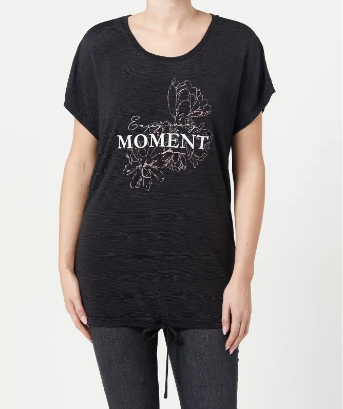 T-Shirt mit Tunnelzug