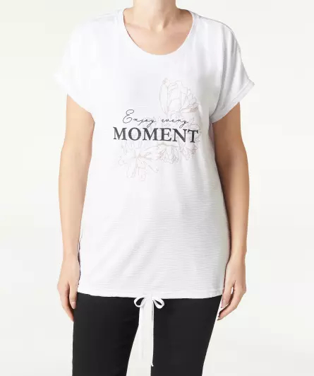 T-Shirt mit Tunnelzug