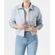 Bunda bomber s obsahem lnu