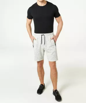 Melierte Shorts
