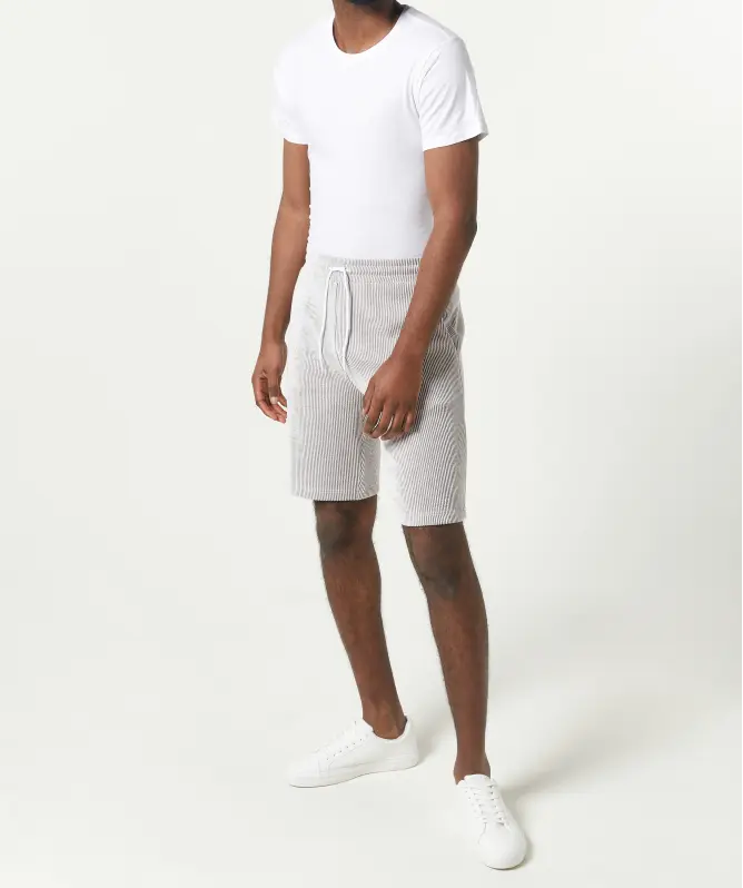 Gerippte Shorts