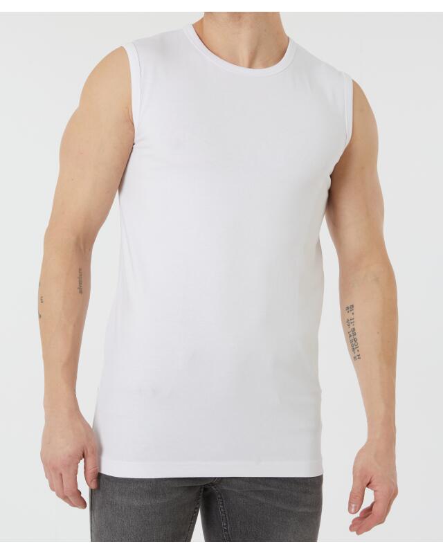Maillots de corps basiques homme, blanc — KiK, produit allemand authentique au Maroc