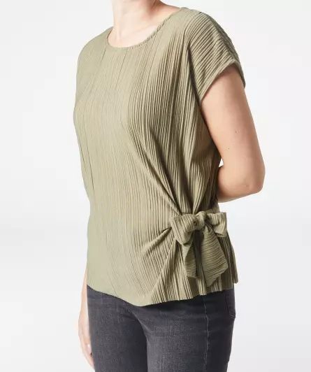 T-Shirt mit Schleife
