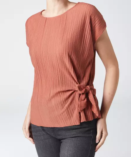 T-Shirt mit Schleife
