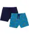 Joggingshorts in Bermudalänge hellblau/dunkelblau