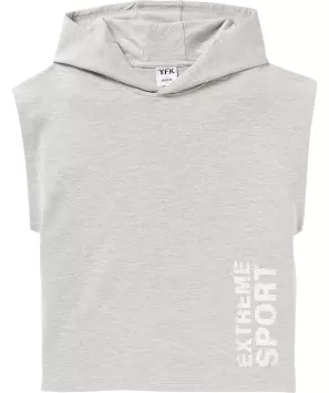 Sportovní top s kapucí