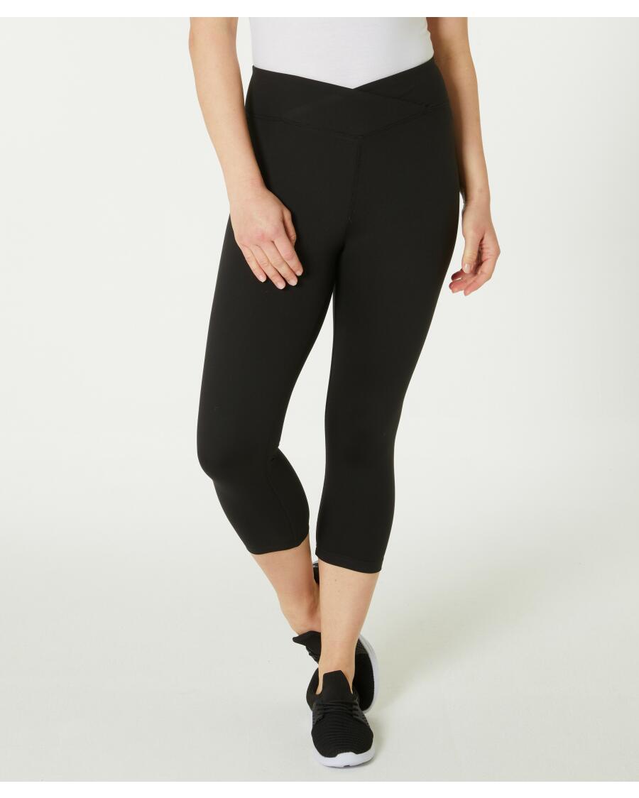 Sport-Leggings Super-Stretch schwarz