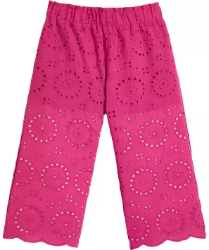 Broek met broderie