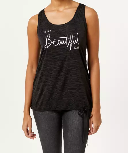 Tanktop mit Schriftzug