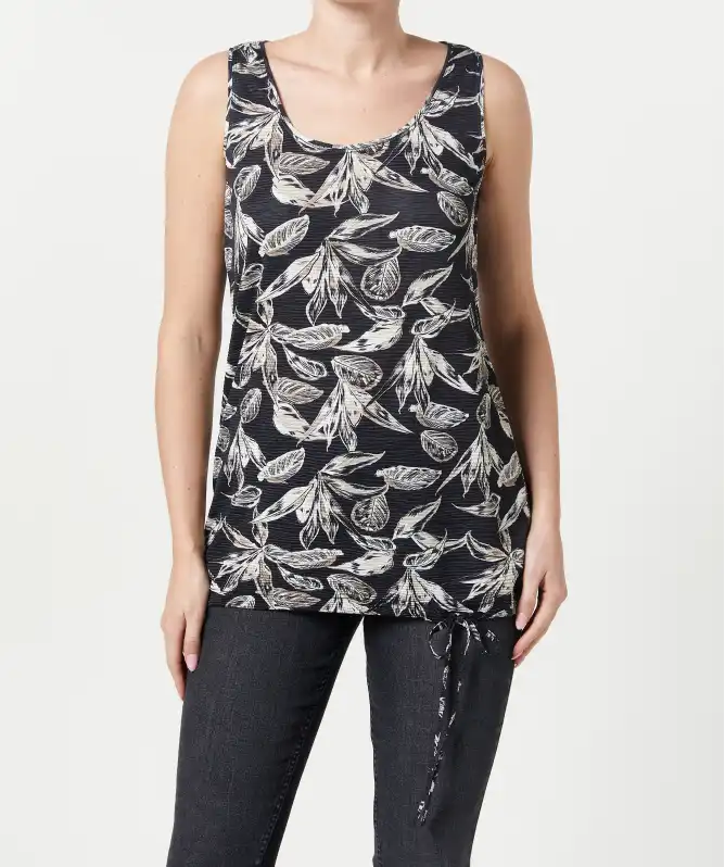Tanktop mit Tunnelzug