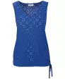 Top in broderie patroon