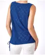 Top in broderie patroon