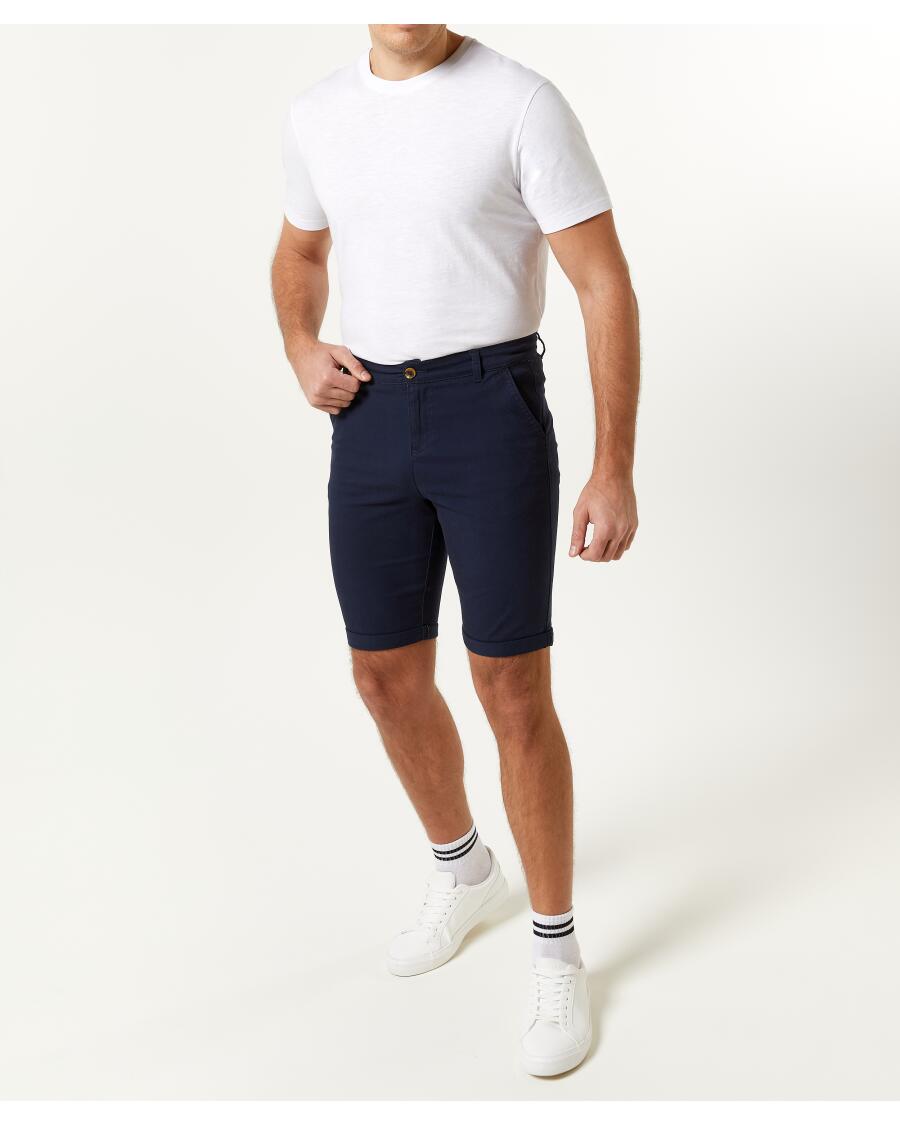 Short donkerblauw