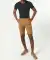 Shorts cognac