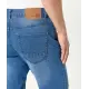 Jeans-Shorts in Bermudalänge