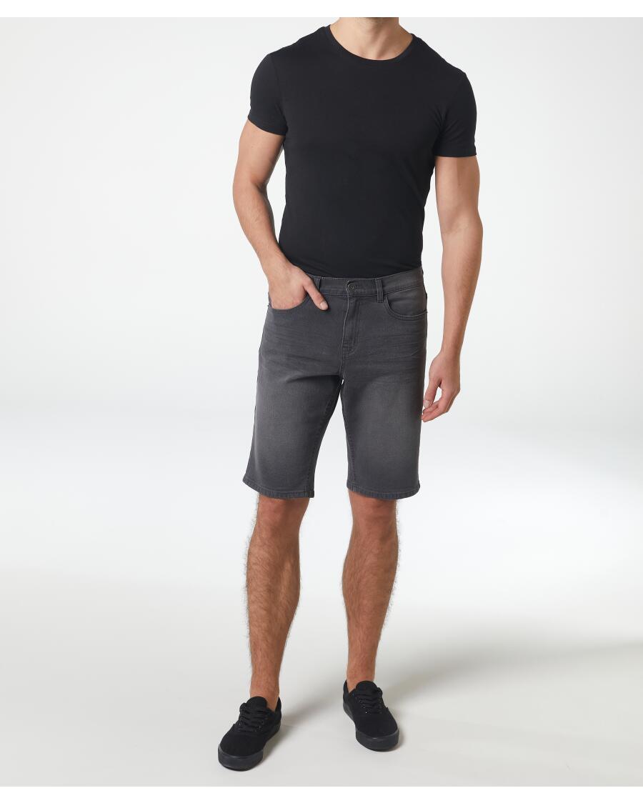 Jeans short in Bermudalengte denim grijs