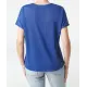 T-Shirt mit Häkelmuster