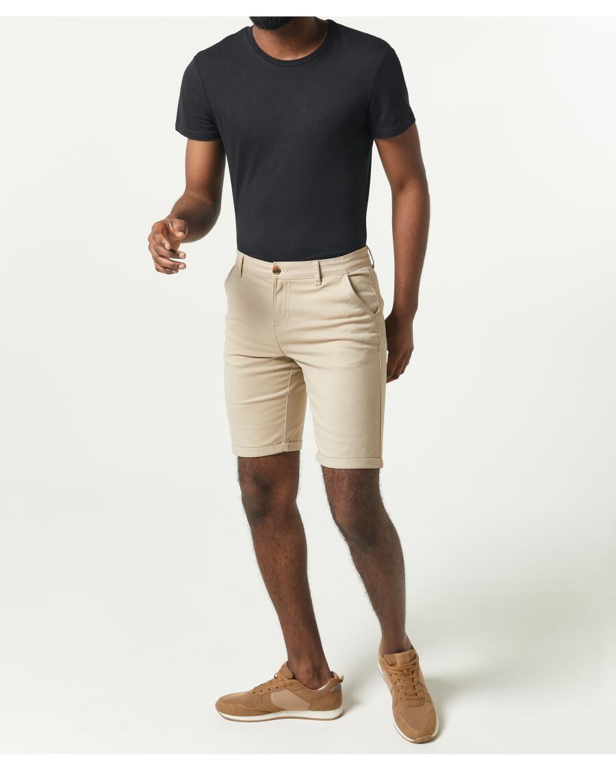 Chino shorts naturel