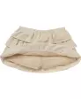 Skort mit Leinenanteil