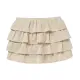 Skort mit Leinenanteil