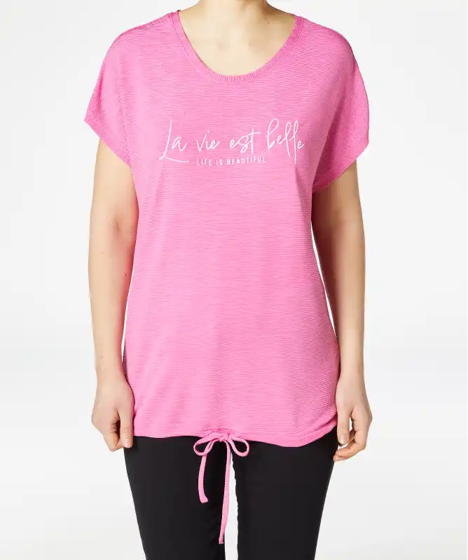 T-Shirt mit Tunnelzug