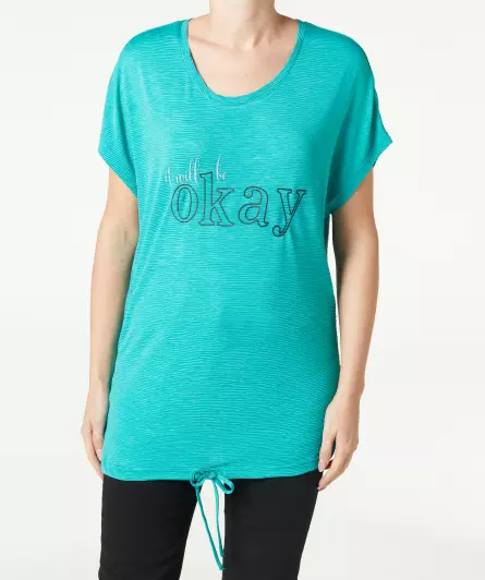 T-Shirt mit Tunnelzug