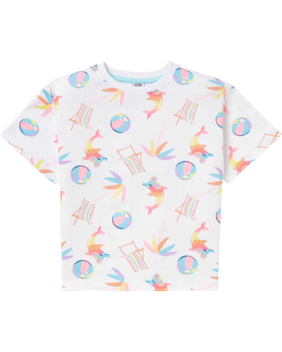 Sommerliches T-Shirt weiß
