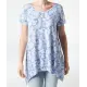 T-Shirt Zipfeloptik