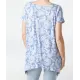 T-Shirt Zipfeloptik