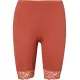 Radlerhose mit Spitze am Saum
