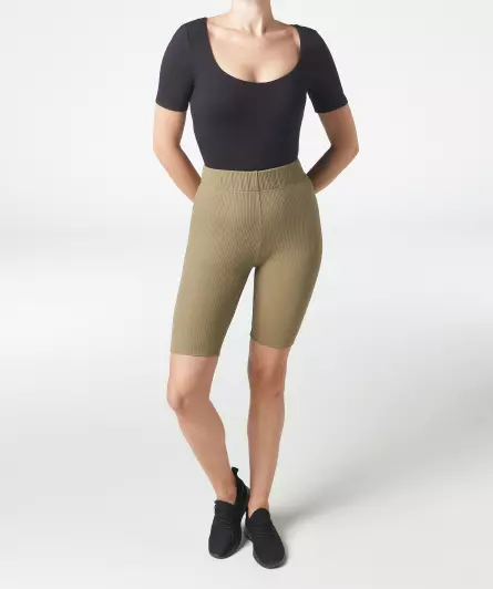 Gerippte Radlerhose