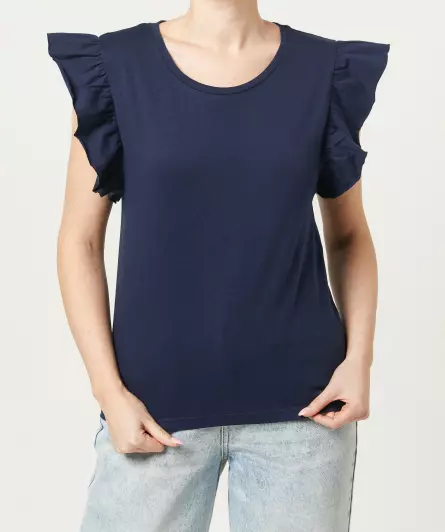T-Shirt aus Baumwolle
